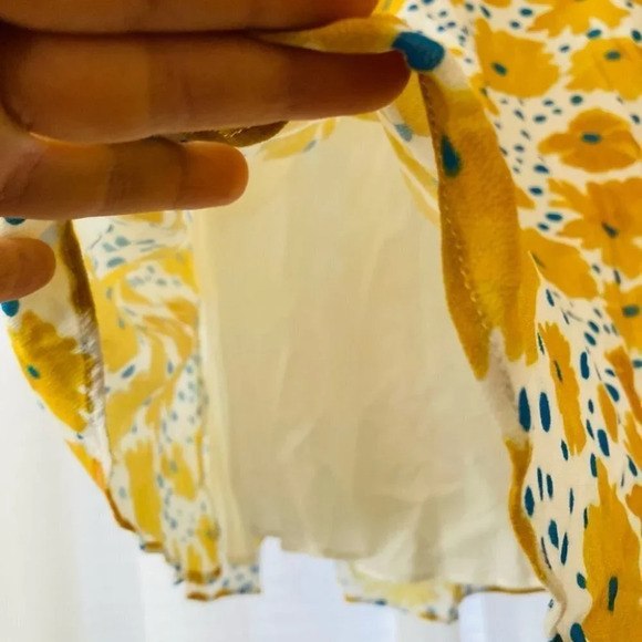 Anthropologie Vera Buttercup Mini Dress Size XS - Picture 9 of 16